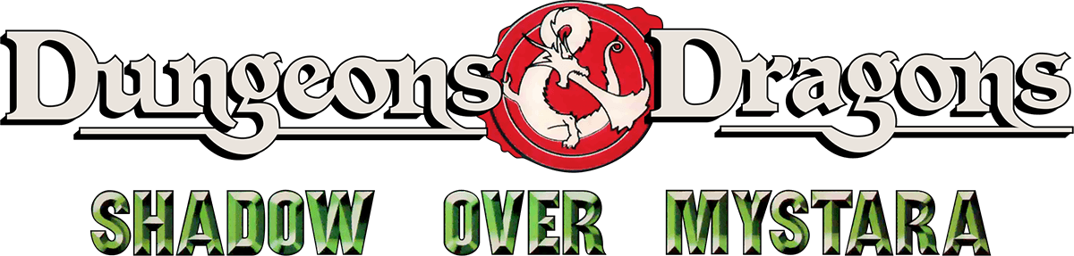 Dungeons & Dragons Shadow over Mystara логотип